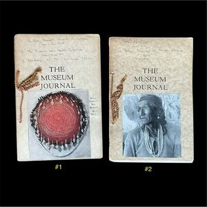 The Museum Journal - Set of 2 - Antique Publications from the UofPenn Museum